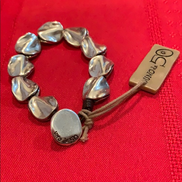 UNO de 50 Jewelry - Uno de 50 Silver Bracelet 🌺 NWT
